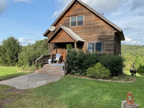 Majestic Farmland A-Frame with Sweeping Views