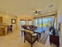 Spacious condo with panoramic ocean and golf  views