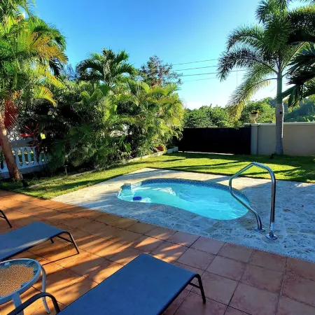 Mountaintop Villa with Spectacular Sunset View of Caribbean