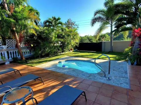 Mountaintop Villa with Spectacular Sunset View of Caribbean