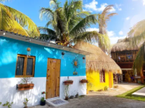 Cabañas "Frida" Hoteles en Chelem