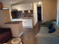 Chalet in a family campground