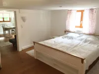 Romantic, listed holiday apartment in Freiburg-Herdern on the church square