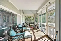 Resting Beach Face! 5BR estate on Golf Course w/3Decks, 2Fireplaces & Sundeck