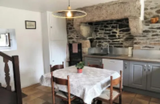 Cottage in the heart of the village of Kerascoët.