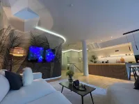 Luxurious loft with large sun terrace and sauna