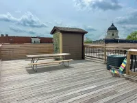 Downtown studio apartment with ROOFTOP DECK
