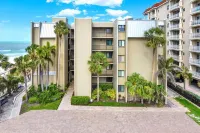 The Shores, updated Beach Front Condo, balcony with direct Gulf view, pool.