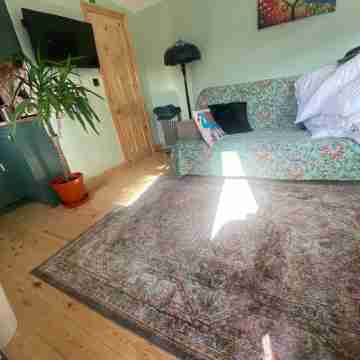 Cosy leafy cabin near city centre.  Free parking Rooms