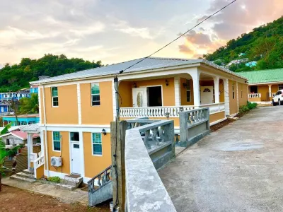 Palmvillo of Thibaud, five minutes walk to the beach Hotel a 