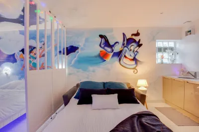 Suite Aladdin - 4P near Disneyland Paris Отели рядом с достопримечательностью «Piscine Hotel Newport Bay Club»