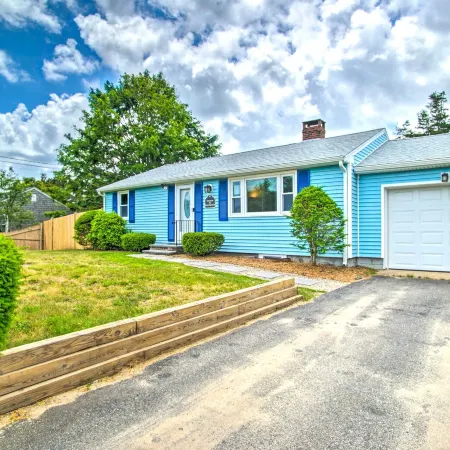 Pet-Friendly Yard! Fun Family Home in Cape Cod