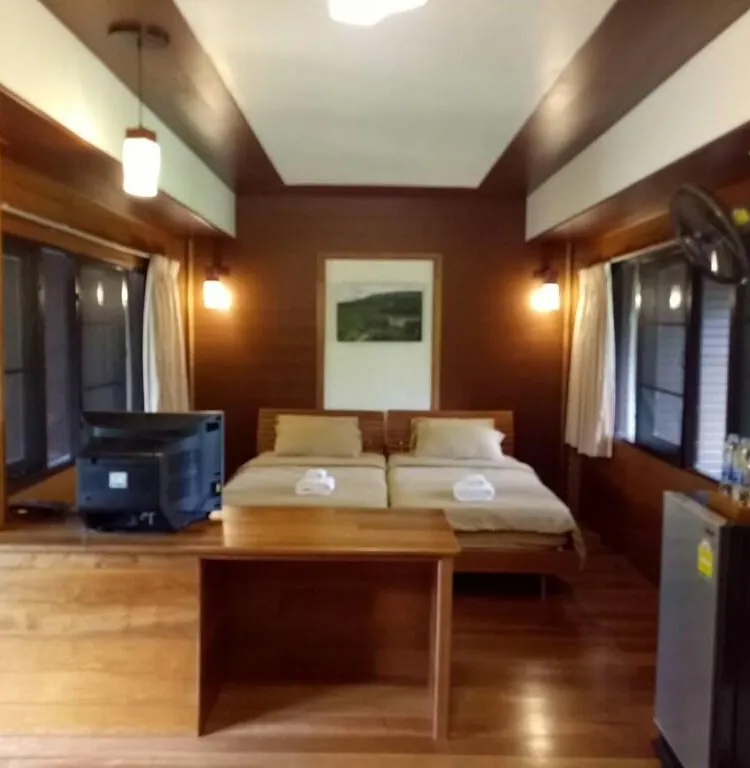 ห้องบ้านสวนพร้อมวิวสวน