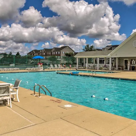 Porch & Community Perks: Walkable Lewes Condo