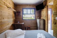 Cabanas Sossegadas na Praia do Rosa -Prj