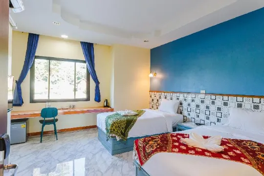 ห้องดีลักซ์ เตียงแฝด