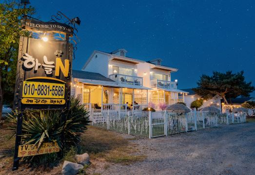 꽃지해수욕장 일몰