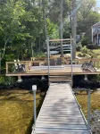 Half Moon Lake, Barnstead, NH vacation house on water front with firepit