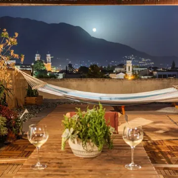 Chic Loft with Roof Garden and Panoramic View