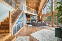 Private, Ocean View Cabin Next to Onp; Hot Tub/Game-Room