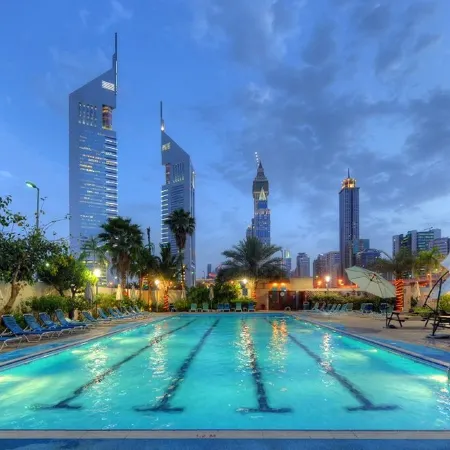The Apartments, Dubai World Trade Centre Отели рядом с достопримечательностью «Эмирейтс-Тауэрс»