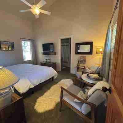 View stunning sunsets and enjoy cozy comfort steps from the heart of Sisters. Rooms