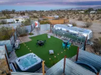 Private Joshua Tree Compound | House + Airstream + Soaking Oasis - 3-Star