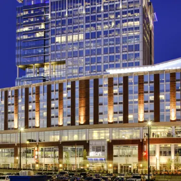 Aloft Cleveland Downtown Отели рядом с достопримечательностью «Станция метро "Тауэр-сити - Паблик-сквер"»