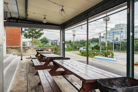 Goseong Tongil Beach Pension Отели в г. Косон