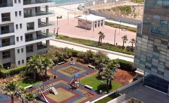 Apartment with One Bedroom in Casablanca, with Wonderful Sea View, Enclosed Garden and Wifi