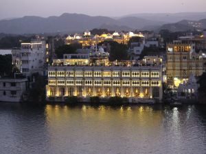 The Red Pier by Downtown Near Lake Pichola