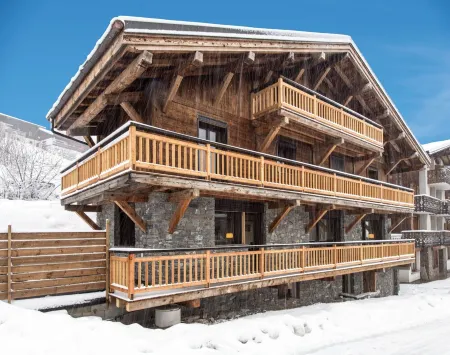 Chalet 15 persons Cocon des neiges resort center Les Gets/ all comfort Отели рядом с достопримечательностью «Golf Les Gets»