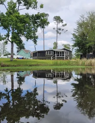 Beautiful Lake Front View