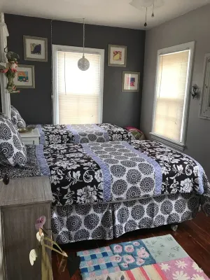 1.5 blocks to beach & mall! Dog friendly. Porches, yard, parking. AC. Sleeps 13. Hotel a Cape May