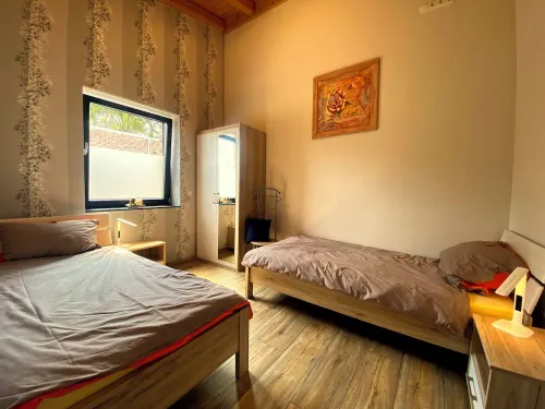 Quiet vacation apartment by the pond with a unique view Pets allowed