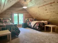 Family Log Cabin - Lake, Golf, Pool, Hike, Ski-Atv & Game Room - Northwoods WI