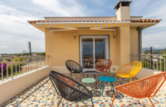 Apartment panoramic view Baie des Anges