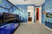 15 BR/17BA Resort Villa - EV Charging! Themed Rooms! Games! Theater! Pool!
