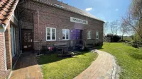 Gulfhof Studio "Norderney" with a fantastic view of the nature reserve