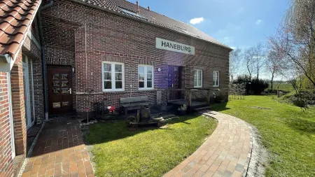 Gulfhof vacation apartment "Spiekeroog" on the nature reserve with a fantastic view Отели в г. Илов