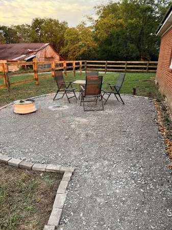 Farm house without the work. Enjoy the fresh air and the star gazing at night.