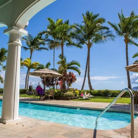 Lahaina Shores 406 Beach Front Mountain View