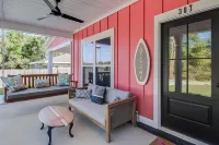 Newly Built Beach House with Fancy Upgrades! EV Charger. 0.5 Miles to the sand!