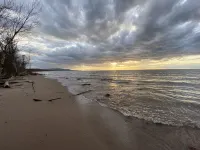 Private beach and nature preserve on Lake Superior and Mineral River.