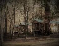 Bowman's Landing Spring House on the Santa Fe River
