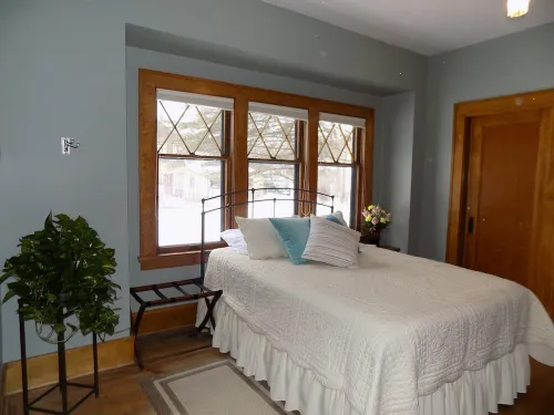 Warm, spacious prairie style home with all the comforts of your home.