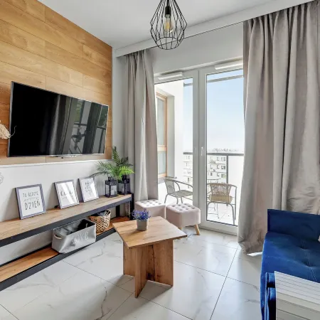 Downtown Apartments Seaside Gdańsk Letnica Отели рядом с достопримечательностью «Полуостров Вестерплатте»
