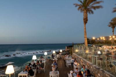 View from Hotel Radisson Blu Beach Resort, Milatos Crete Photo