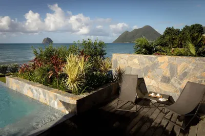 Eden Roc Villas Hotels in der Nähe von Cascade d'Aurore