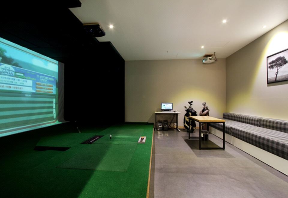 전주마리호텔의 넓은 욕실